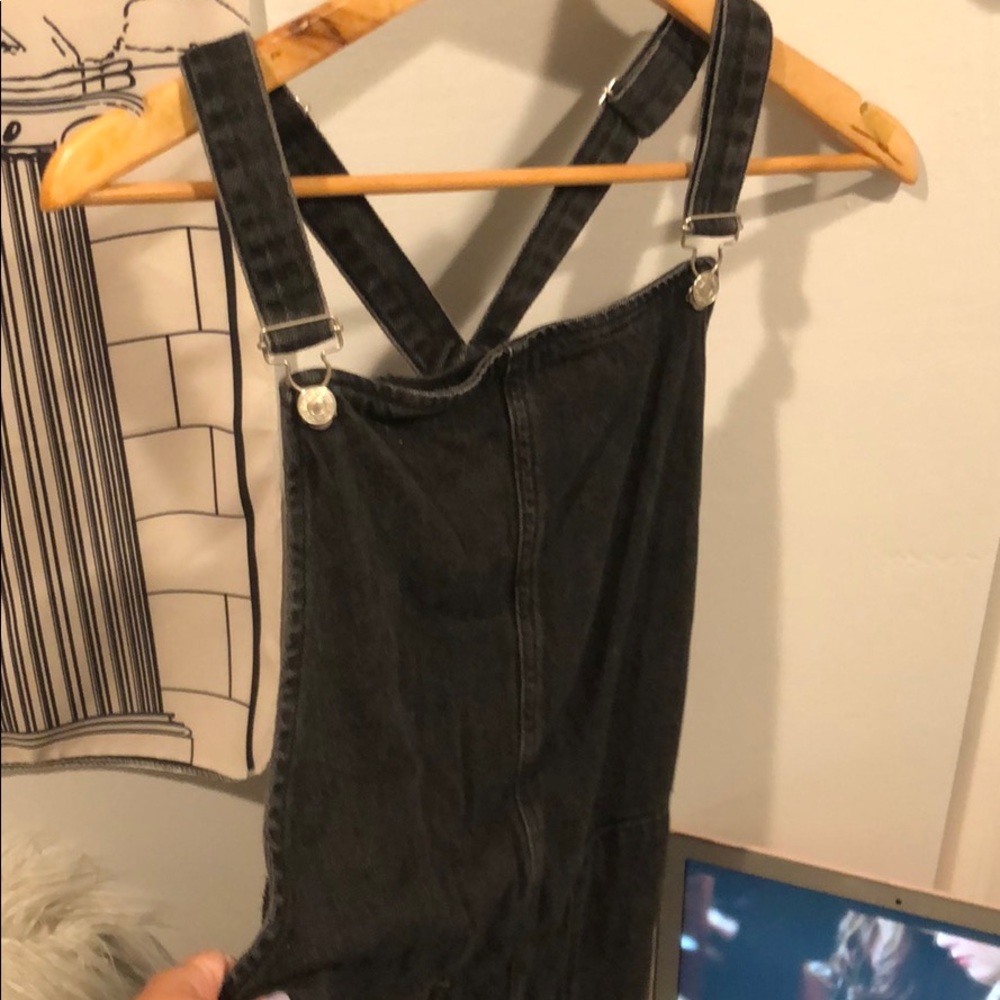 Top shop moto overall dress